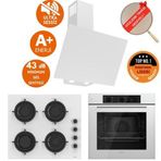 Ferre Silenart Sento Ultra Sessiz Beyaz Ankastre Set ( D078 -Sa + Cs206 -Fa + Qbl62cb)