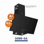 Ferre Silentart D086-Sa Siyah Duvar Tipi Davlumbaz
