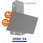 Ferre Silentart D088-Sa Gri Duvar Tipi Davlumbaz