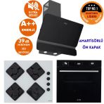 Ferre Ve Afm Tech Markalı Vua Sessiz Turbo Dijital 8 Prog Ankastre Set (D080-Sa +Fm7700 +Fm-Bd2201)