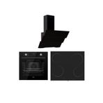 Ferre Vitro Serisi Mega Ankastre Set (QMS63CS/MS261/D023)