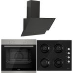 Ferre Xe Serisi Siyah Ankastre Set (XE61MDV-2140-SFMM600)