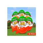 Ferrero Kinder Joy Minecraft 2026! 20g (sürpriz yumurta) 6'lı Paket