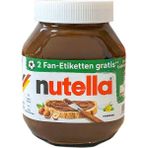 Ferrero Nutella 2 Fan Etiketten 750 gr Alman Nutella