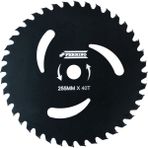 Ferrino 3 Delikli Elmas Bıçak Daire Testere 40 Diş 255 mm Siyah