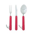 Ferrino Clıp Katlanır Çelik-Alüminyum Set (catal,kaşık,bıçak)