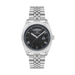 Ferro F11130a-A2 Quartz Çelik Gri Siyah Kadran 41 Mm Erkek Kol Saati