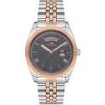 Ferro F11130AWT -E2 Erkek Kol Saati - Gümüş - Rose Gold - Siyah