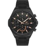 Ferro Ferro- FM31305A-G 46 mm Erkek Kol Saati - Siyah