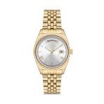 Ferro Fl21131a-B Quartz Çelik Altın Rengi 35 Mm Kadın Kol Saati