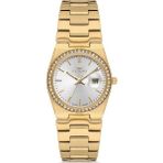 Ferro FL21596AWT-B Quartz Çelik Altın Rengi 30 mm Kadın Kol Saati - tek ebat