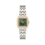 Ferro Fl21609awt-D6 Quartz Çelik Altın/Gri Yeşil Kadran 25 Mm Kadın Kol Saati