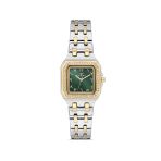 Ferro Fl21609awt-D6 Quartz Çelik Altın/Gri Yeşil Kadran 25 Mm Kadın Kol Saati