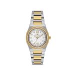 Ferro Fl21616awt-D Quartz Çelik Altın/Gri 27 Mm Kadın Kol Saati