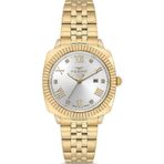Ferro Fl21625awt-B Quartz Çelik Altın Rengi 32 Mm Kadın Kol Saati