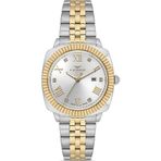 Ferro Fl21625awt-D Quartz Çelik Altın/Gri 32 Mm Kadın Kol Saati