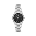 Ferro Fl21631awt-A2 Quartz Çeklik Gri Siyah Kadran 32 Mm Kadın Kol Saati