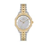 Ferro Fl21632awt-D Quartz Çelik Altın/Gri 32 Mm Kadın Kol Saati