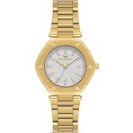 Ferro Fl43006a-B Quartz Çelik Altın Rengi 32 Mm Kadın Kol Saati