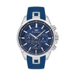 Ferro Fm11379dwt-L3 Quartz Silikon Lacivert 46 Mm Erkek Kol Saati