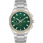 Ferro FM11590AWT-D6 Quartz Çelik Gri Yeşil Kadran 44 mm Erkek Kol Saati - tek ebat