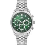 Ferro Fm11647awt-A6 Quartz Çelik Gri Yeşil Kadran 43 Mm Erkek Kol Saati