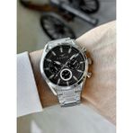 Ferro FM11758AWT-A2 Quartz Çelik Gri Siyah Kadran 43 mm Erkek Kol Saati - tek ebat