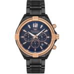 Ferro FM31248A-R Quartz Çelik Siyah 45 mm Erkek Kol Saati - tek ebat