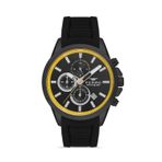 Ferro Fm31359d-Gzn Quartz Silikon Kordon Siyah 45 Mm Erkek Kol Saati