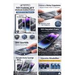 Ferro İphone 11 Pro Max 5D Hayalet Ekran Koruyucu - Aparatlı Kolay Uygulama - 9H Tam Kaplama Full Cam