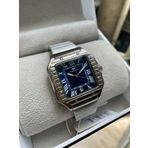 Ferro Quartz Celik Gri Lacivert Kadran 40 Mm Erkek Kol Saati