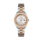 Ferro Quartz Çelik Rose/Gri 33 mm Kadın Kol Saati