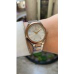 Ferro Quartz Çelik Rose/Gri 34 Mm Kadın Kol Saati