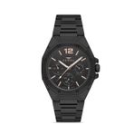 Ferro Quartz Çelik Siyah 42 mm Erkek Kol Saati