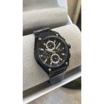 Ferro Quartz Çelik Siyah 44 mm Fonksiyonları Aktif Erkek Kol Saati - Gri