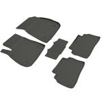 ferrous autoaccessories Opel İnsignia ile Uyumlu 4D Havuzlu Kauçuk Paspas 2017 ve Üstü Siyah