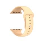 Ferrucci Bej Renk Silikon Akıllı Saat Kordonu İvo-7, S8, S8 Plus S10 Max Modelleriyle Uyumlu, 42mm/44mm/45mm