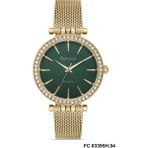 Ferrucci FC03395H.04 Altın Renk-Yeşil Kadran 32 mm Kadın Kol Saati