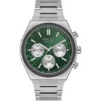 Ferrucci Gümüş Çelik Kordon Erkek Kol Saati L03610M.02 - Yeşil - Gümüş