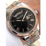 Ferrucci Rolex Model Çelik Kordon Takvimli Kadran 30 Mt Suya Dayanıklı Erkek Kol Saati Fec.13029m02