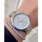 Ferrucci Silver Çelik Spor Şık Model Kadın Kol Saat+Dorika Bileklik