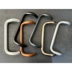 Fersan Aksesuar Alüminyum Çift Taraflı Kıvrık Kapı Kolu (20-30-40 Cm) - Altınmeşe - 20 cm