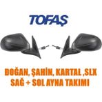 Fesan Tofaş Doğan Şahin Kartal Slx Sağ + Sol Dış Ayna Takımı