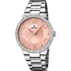 Festina F16719/3 Gri Pembe Kadın Kol Saati