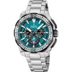 Festina F20724/6 Chrono Bike Quartz Çelik Gri Yeşil Kadran 20 Atm 46 mm Erkek Kol Saati - tek ebat