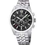 Festina F20742/3 Quartz Çelik Gri Siyah 10 Atm 44 Mm Erkek Kol Saati