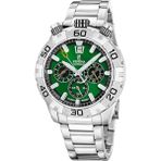 Festina F20743/2 Quartz Çelik Gri Yeşil Kadran 10 Atm 45 mm Erkek Kol Saati - tek ebat