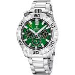 Festina F20743/2 Quartz Çelik Gri Yeşil Kadran 10 Atm 45 Mm Erkek Kol Saati