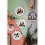 Festive 4 Parça 10 Cm Tabak