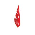 Fetih Makam Bayrağı (Telalı-Simli-Direksiz) 100X150 Cm